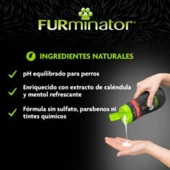 Champú FURminator Sensitive Skin Ultra Premium -Gatos Perros Suministros Tienda 4048422153382 3 0