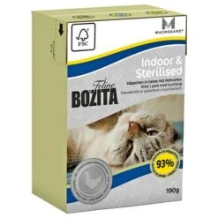 Bozita Feline Tetra Recart 12 X 190 G -Gatos Perros Suministros Tienda 47524 PLA Bozita Feline Tetrapack Indoor Sterilised 190g 4