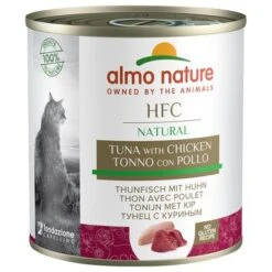Almo Nature HFC 12 X 280 G - Pack Ahorro -Gatos Perros Suministros Tienda 57293 pla almonatureclassic tunachicken 6x280g 5