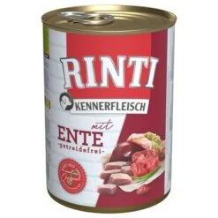 Pack Ahorro: Rinti Kennerfleisch 12 X 400 G -Gatos Perros Suministros Tienda 59045 pla bilder rinti kennerfleisch ente 400g hs 01 9