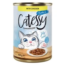 Catessy Bocaditos 24 X 400 G En Latas - Pack Ahorro 32 Catessy Bocaditos 24 X 400 G En Latas - Pack Ahorro -Gatos Perros Suministros Tienda 59344 pla catessy jelly chicken 400g 1