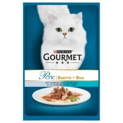 Gourmet Perle En Sobres 24 / 26 X 85 G -Gatos Perros Suministros Tienda 62697 pla nestle gourment sardine 85g 1