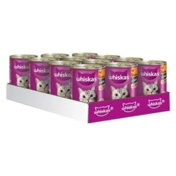 Whiskas 1+ Años En Lata 24 X 400 G