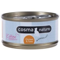 Pack Ahorro: Cosma Nature Kitten 24 X 70 G 16 Pack Ahorro: Cosma Nature Kitten 24 X 70 G -Gatos Perros Suministros Tienda 64868 pla cosma kitten chicken tuna 70g 8