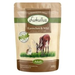 Lukullus Regional En Bolsitas 6 X 300 G -Gatos Perros Suministros Tienda 68113 lukullus kaninchen wild 300 g 3 2