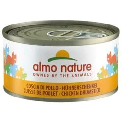 Pack Ahorro Almo Nature Con Carne 24 X 70 G -Gatos Perros Suministros Tienda 69357 pla almonature huehnerschenkel 6