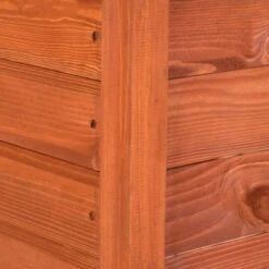 Caseta De Madera Woody Premium Con Puerta Para Perros -Gatos Perros Suministros Tienda 70354 hundehuette flachdach fg 1120026 7