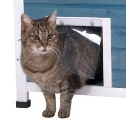 Casita Penthouse Para Mascotas -Gatos Perros Suministros Tienda 75187 katzenhaus penthouse fg 4679 9