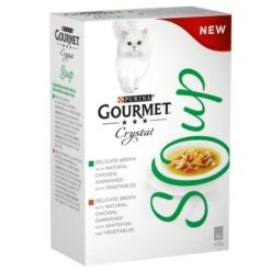 Gourmet Soup Nature's Creation En Sobres 32 X 40 G - Megapack -Gatos Perros Suministros Tienda 76099 pla gourmetsoup mp huhn 4x40g 1