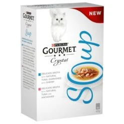 Gourmet Soup Nature's Creation En Sobres 32 X 40 G - Megapack -Gatos Perros Suministros Tienda 76200 pla gourmet soup thunfisch varianten 4x40g 9