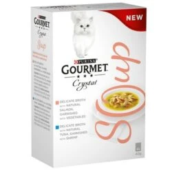 Gourmet Soup Nature's Creation En Sobres 32 X 40 G - Megapack -Gatos Perros Suministros Tienda 76200 pla gourmetsoup mpfisch 4x40g 0