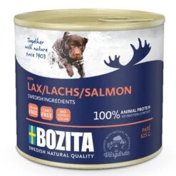 Bozita Paté Lata 6 X 625 G -Gatos Perros Suministros Tienda 77407 pla bozita pate lachs 625g 6