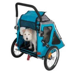 Remolque Para Bicicleta Smart -Gatos Perros Suministros Tienda 78093 rongbang fahrradanhaenger smart fg9 2