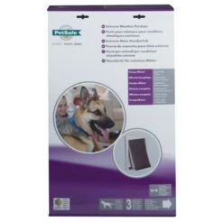 Puerta Extreme Weather Para Mascotas De Petsafe -Gatos Perros Suministros Tienda 78351 pla petsafe hundeklappe extremeweather 3