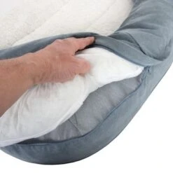 Cama Ortopédica Memory Ovalada Gris 39 Cama Ortopédica Memory Ovalada Gris -Gatos Perros Suministros Tienda 79216 memory oval grau fg 6680 8