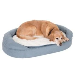 Cama Ortopédica Memory Ovalada Gris 35 Cama Ortopédica Memory Ovalada Gris -Gatos Perros Suministros Tienda 79310 memory oval grau fg 6579 0