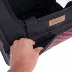 Bolso De Transporte A Cuadros Para Mascotas 29 Bolso De Transporte A Cuadros Para Mascotas -Gatos Perros Suministros Tienda 79331 tragetasche karo fg 7439 0