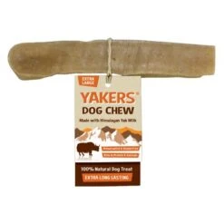 YAKERS Dog Chew Snacks De Leche Para Perros -Gatos Perros Suministros Tienda 80568 pla kennelpak yakers xlarge chew 6