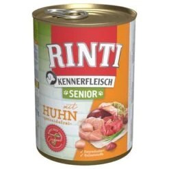 Pack Ahorro: Rinti Kennerfleisch 12 X 400 G -Gatos Perros Suministros Tienda 82393 pla bilder rinti kennerfleisch senior huhn 400g hs 01 3