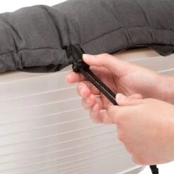 Cesta De Plástico Ferplast Siesta Deluxe Para Mascotas -Gatos Perros Suministros Tienda 84503 ferplast sofa anthrazit 5