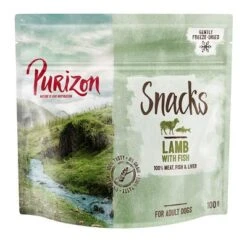 Purizon Snacks Sin Cereales Para Perros 3 X 100 G - Pack Ahorro -Gatos Perros Suministros Tienda 88403 pla purizon snacks lamm 100g 8