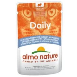 Pack Ahorro: Almo Nature Daily Menu 24 X 70 G -Gatos Perros Suministros Tienda 91117 pla almo nature kabeljau schrimps 70g 8