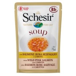 Schesir Soup 12 X 85 G Sopa Para Gatos 20 Schesir Soup 12 X 85 G Sopa Para Gatos -Gatos Perros Suministros Tienda 98504 pla schesir cat soup huhnkuerbis 6x85g 0