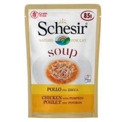 Schesir Soup 12 X 85 G Sopa Para Gatos 18 Schesir Soup 12 X 85 G Sopa Para Gatos -Gatos Perros Suministros Tienda 98504 pla schesir cat soup huhnkuerbis 6x85g 3