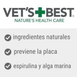 Vet's Best® Pasta Dental En Polvo Para Perros -Gatos Perros Suministros Tienda benefits template accesories 1000x1000 int 2 8