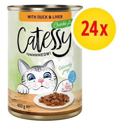 Catessy Bocaditos 24 X 400 G En Latas - Pack Ahorro 1 Catessy Bocaditos 24 X 400 G En Latas - Pack Ahorro