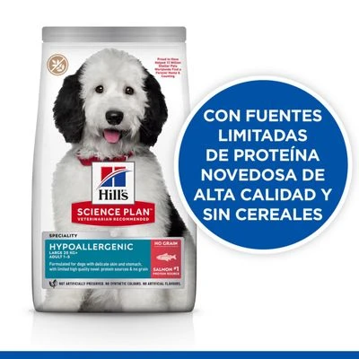 Hill's Science Plan Adult Hypoallergenic Large Breed Con Salmón 5 Hill's Science Plan Adult Hypoallergenic Large Breed Con Salmón - Imagen 5