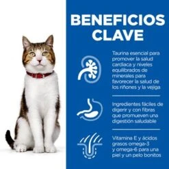 Hill's Science Plan Hill's Feline Mature Adult 7+ Para Gatos -Gatos Perros Suministros Tienda es cat mature adult ocean fish pouch transition benefits 2