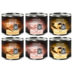 Wild Freedom Kitten 6 X 200 G -Gatos Perros Suministros Tienda kitten 200g mix 8