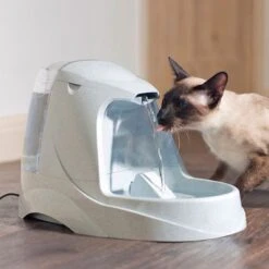 Fuente De Agua Para Mascotas Drinkwell Platinum De PetSafe -Gatos Perros Suministros Tienda pla radiosystems drinkwellplatinumtrinkbrunnen 5liter cat 9