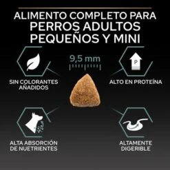 PURINA PRO PLAN Small & Mini Adult Sensitive Digestion Sin Cereales -Gatos Perros Suministros Tienda puprpnddadvsesmtu22ksizldpales 9
