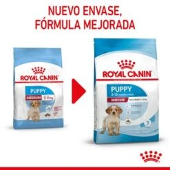 Royal Canin Medium Puppy -Gatos Perros Suministros Tienda rc spt dry mediumpuppy cv 1 es es 0