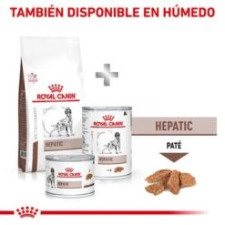 Royal Canin Veterinary Canine Hepatic HF 16 Pienso Para Perros -Gatos Perros Suministros Tienda rc vet dry doggastrohep cv eretailkit 8 es es 8