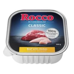 Rocco Classic En Tarrinas 9 X 300 G 23 Rocco Classic En Tarrinas 9 X 300 G -Gatos Perros Suministros Tienda rocco schalen classic huhn side 1000x1000 3