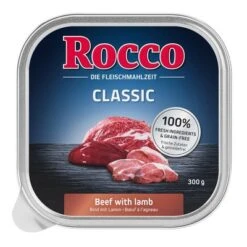 Pack De Prueba: Rocco Classic Tarrinas 9 X 300 G 13 Pack De Prueba: Rocco Classic Tarrinas 9 X 300 G -Gatos Perros Suministros Tienda rocco schalen classic lamm 1000x1000 2