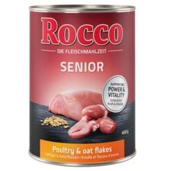 Pack Ahorro: Rocco Senior 24 X 400 G -Gatos Perros Suministros Tienda rocco senior poultry 400g 1000x1000 5