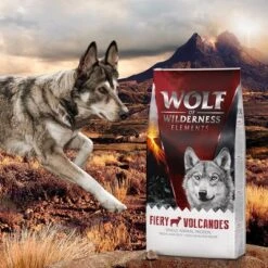 Pack Ahorro: 2 X 12 Wolf Of Wilderness Elements -Gatos Perros Suministros Tienda wow elements fieryvolcanoes 12kg 3