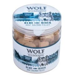 Pack De Prueba Mixto: Wolf Of Wilderness Snacks Liofilizados Premium -Gatos Perros Suministros Tienda wow fd snack blue river tube 8