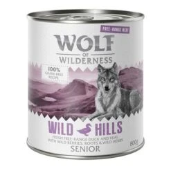 Wolf Of Wilderness Free Range Senior 6 X 800 G 11 Wolf Of Wilderness Free Range Senior 6 X 800 G -Gatos Perros Suministros Tienda wow freerange senior wildhills 800g 1000x1000 1 4