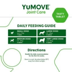 YuMOVE Cuidado Articular Para Perros Adultos -Gatos Perros Suministros Tienda yumove joint care adult 300 9 6